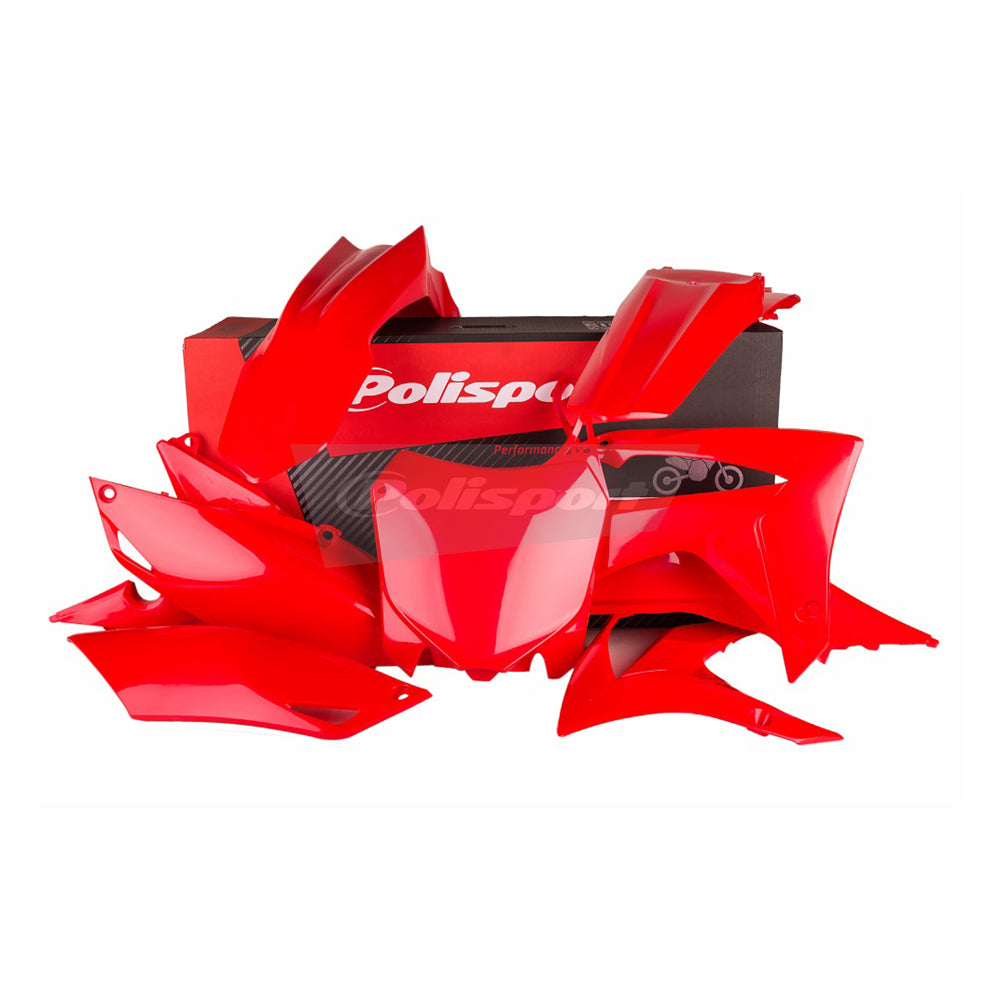 Polisport Plastics Box Kit For Honda CRF 450R Red CR 04 2013-2016